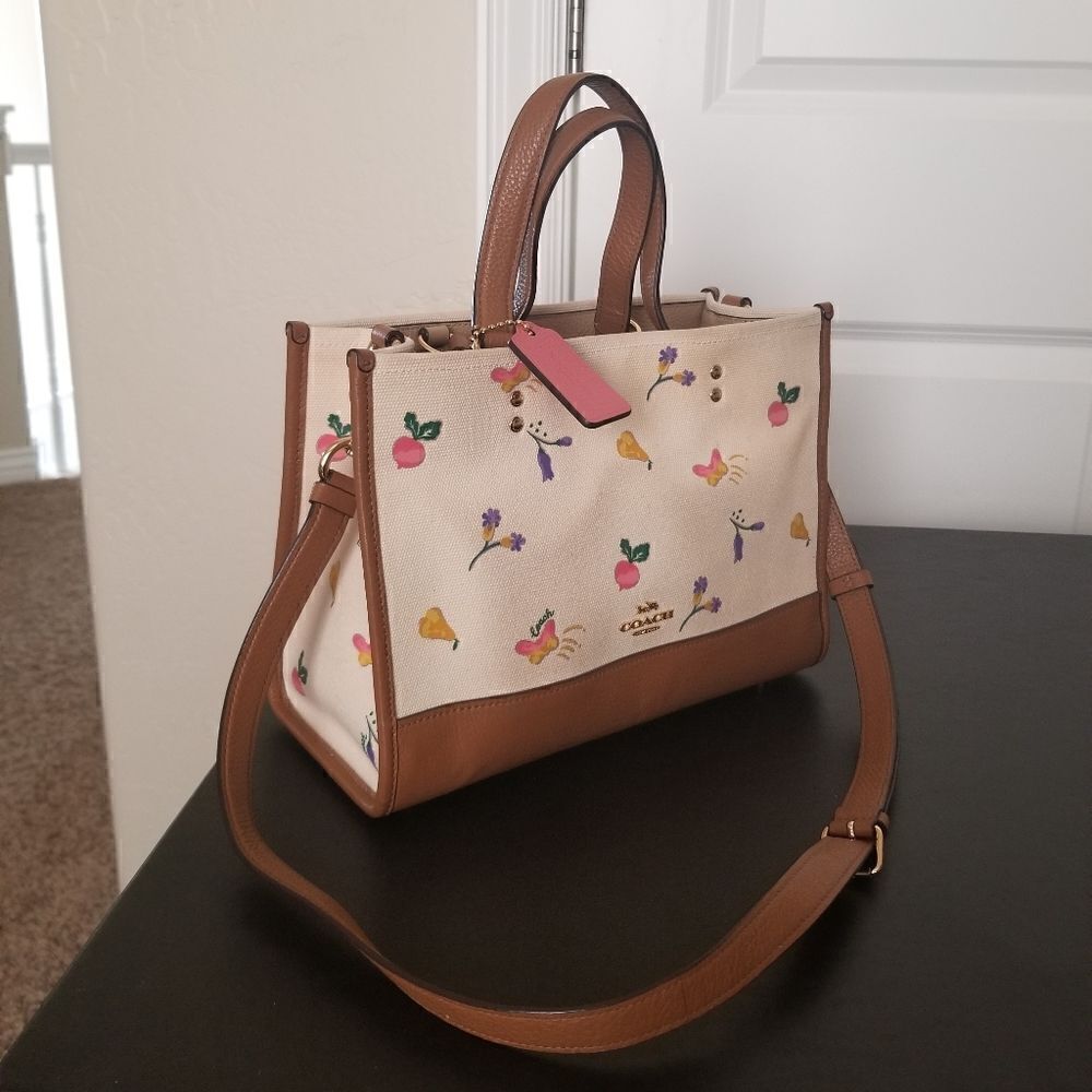 Coach Dreamy Veggie Dempsey Handbag - Picture 3 of 9